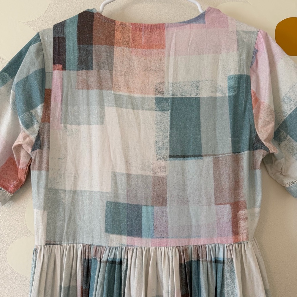 JessaKae Saddlebrook Patchwork Plaid Midi Dress w… - image 12